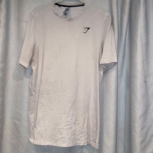 GymShark Men’s white t shirt